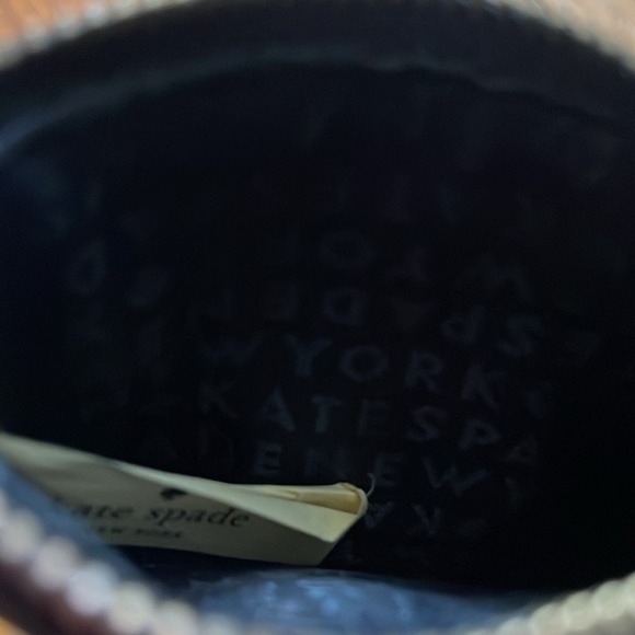 Kate Spade Card holder black leather - Picture 3 of 4